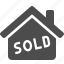 home, house, real estate, sold 