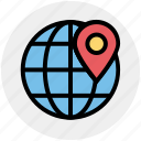 earth, global, globe, localization, map location, map pin, world location