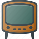 old, retro, tv