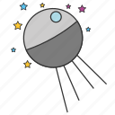 racket, space, spaceship, astronomy, cosmos, satellite