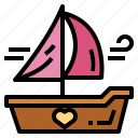 boat, sail, ship, travel