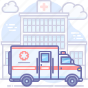 ambulance, emergency, hospital