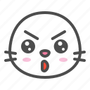 animal, avatar, emoji, face, seal