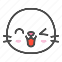 animal, avatar, emoji, face, seal