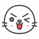 animal, avatar, emoji, face, seal