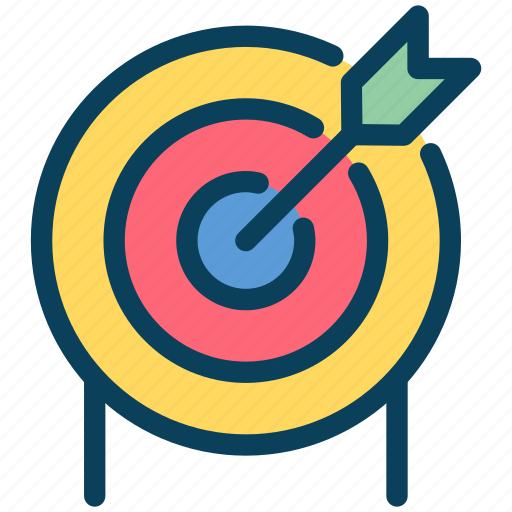 Seo, goal, target, dartboard icon - Download on Iconfinder