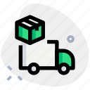 truck, box, shipping, delivery