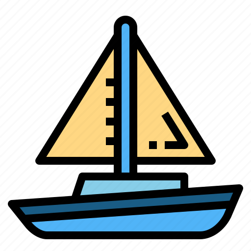 Boat, sailboat, sailing, ship icon - Download on Iconfinder