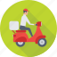 courier service, delivery boy, package, postman, shipping 