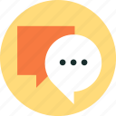 chat, communication, discussion, speech bubble, talk