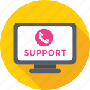 customer service, helpline, monitor, receiver, support