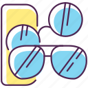 eyewear, glasses, sunglasses, sunglasses icon