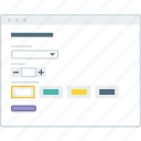 layout, browser, form, ui, user interface, website, setting