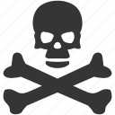 bones, dead, evil, halloween, pirate, skull