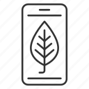 smartphone, phone, mobile, leaf, smart, farming, farm