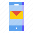 letter, mail, message, mobile, phone, smartphone