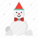 christmas, snow, snowman, winter