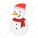 christmas, snow, snowman, winter