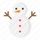 christmas, snow, snowman, winter