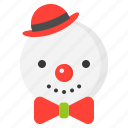 christmas, snow, snowman, winter