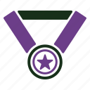 award, gold medal, winner, medal