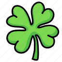 clover, four, irish, leaf, luck, patrick, shamrock