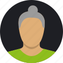 avatar, old, woman