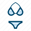 swimsuit, bikini, bra, swimwear, undergarment