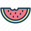 summer, watermelon, fruit, food