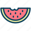 summer, watermelon, fruit, food 