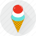 cone, cream, dessert, food, ice, summer, sweet