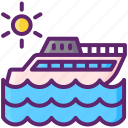 boat, ship, yacht