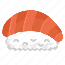 sushi1, saimon, rice, food, restaurant, japanese