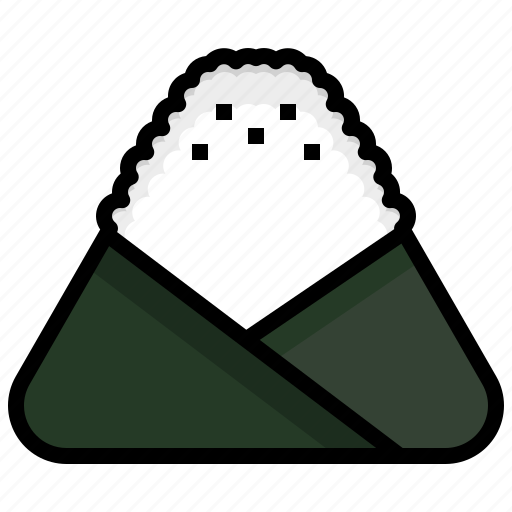 Sushi10, onigiri, rice, food, restaurant, japanese icon - Download on Iconfinder