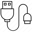 cable, connector, plug, power, wire