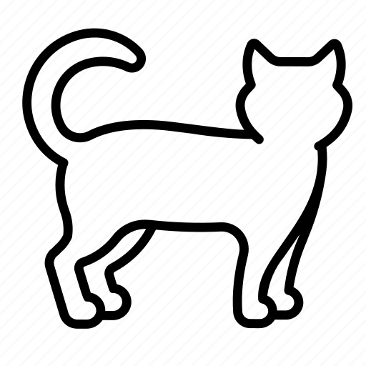 Animal, cat, domestic, kitten, kitty, pet icon - Download on Iconfinder