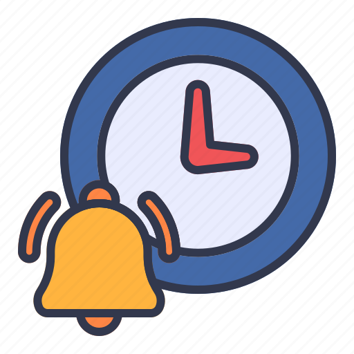 Bell, time, clock, watch, timer, alarm, schedule icon - Download on Iconfinder