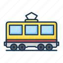 passenger, railway, railway carriage, train