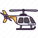 helicopter, aircraft, transportation, flight, chopper