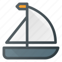 boat, sail, tourism, travel