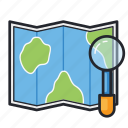 guide, location, map, navigation, world