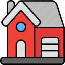 villa, building, architecture, hotel, shack, house, home