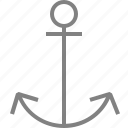 anchor, marine, sea, ship, shipping