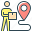 ecommerce, delivery, courier, location 