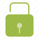 open, padlock, security, ui