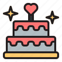 love, valentine, heart, couple, romance, wedding, cake