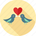 couple, heart, love, love birds, romance, romantic