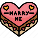 cake, dating, marry, proposal, romantic, valentine, wedding