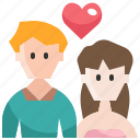 avatar, couple, dating, heart, love, valentine, wedding