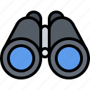 binoculars, war, military, battle